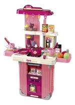Brinquedo maleta cozinha divertida plus - dmtoys