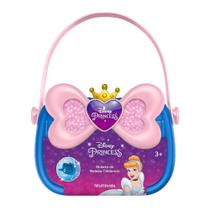 Brinquedo Maleta de Beleza Cinderela Disney Princesas com Acessórios para Crianças +3 Anos Multikids - BR1980