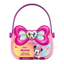 Brinquedo Maleta de Beleza Minnie Disney com Acessórios para Crianças +3 Anos Multikids - BR1983