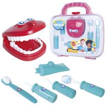 Brinquedo Maleta De Dentista Com Acessórios Dentadura Divertida - Samba Toys