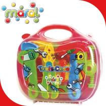 Brinquedo Maleta De Ferramentas Tools Case 14 Peças Maral Brinquedo Maleta De Ferramentas Tools Case 14 Peças Maral