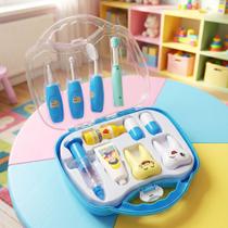 Brinquedo Maleta Dentista Médico Odontologia Acessórios 11pç Brinquedo Maleta Dentista Médico Odontologia Acessórios 11pç
