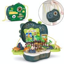 Brinquedo Maleta Dinossauro Criativo Completo 28 Peças Brinquedo Maleta Dinossauro Criativo Completo 28 Peças