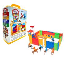 Brinquedo Maleta Forte Apache Kids Batalha Infantil Velho Oeste Coloridos Gulliver 0054