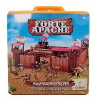 Brinquedo Maleta Forte Apache Super Batalha Pintados 0063