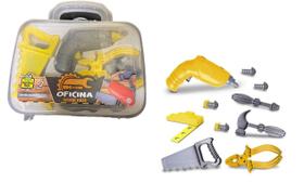 Brinquedo Maleta Kit Ferramentas Oficina 12 peças Samba toys