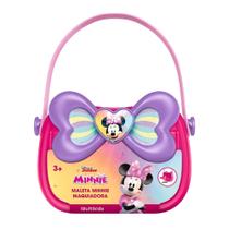 Brinquedo Maleta Maquiadora Minnie Disney com Acessórios para Crianças +3 Anos Multikids - BR1984