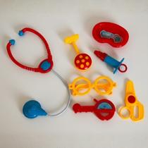 Brinquedo Maleta Médico Azul Pakitoys Brinquedo Maleta Médico Azul Pakitoys