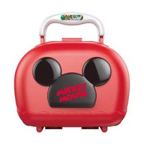 Brinquedo Maleta Mickey Construtor com Acessórios Faz de Conta Diversão Brincadeira Multikids - BR1564