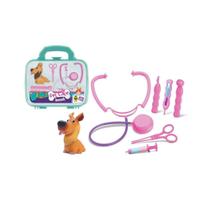 Brinquedo maletinha veterinaria com acessórios samba toys Brinquedo maletinha veterinaria com acessórios samba toys