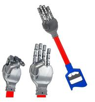 Brinquedo Mão Biônica Mecânica Pega Objeto Robô Abre Fecha Brinquedo Mão Biônica Mecânica Pega Objeto Robô Abre Fecha