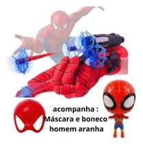 Brinquedo Mão Do Homem Aranha Lança Teia Spider Man