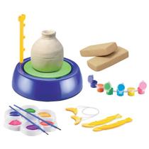 Brinquedo Máquila Modela Cerâmica A Pilha Artesanato Pintar
