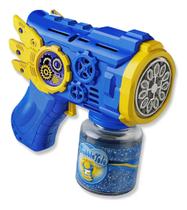 Brinquedo Maquina Bolha De Sabão Pistola Automática C/ Lu. Brinquedo Maquina Bolha De Sabão Pistola Automática C/ Lu.