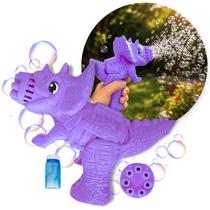 brinquedo maquina bolha sabão pistola automática dinossauro brinquedo maquina bolha sabão pistola automática dinossauro