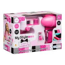 Brinquedo Máquina De Costura Infantil Ateliê De Costura Com Acessórios My Style - Multikids Brinquedo Máquina De Costura Infantil Ateliê De Costura Com Acessórios My Style - Multikids