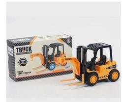 Brinquedo Máquina Empilhadeira Truck Bate Volta Ledes Sons - Toy King Brinquedo Máquina Empilhadeira Truck Bate Volta Ledes Sons - Toy King
