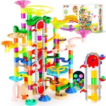 Brinquedo Marble Run JOYIN - 236 Peças com Elevador Motorizado e 30 Bolinhas de Gude