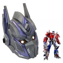 Brinquedo Máscara De Robô Transformers Optimus Prime Ou Bumblebee C/ Luzes E Sons