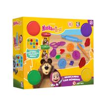 Brinquedo Masha e o Urso Brincando Com Números