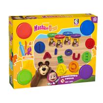 Brinquedo Masha e o Urso Conhecendo Vogais Brinquedo Masha e o Urso Conhecendo Vogais