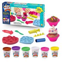 Brinquedo Massa De Modelar Fábrica Doces Divertida Divertoys