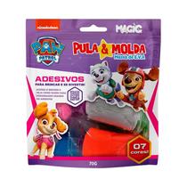 Brinquedo massa pula molda 07 cores 70g patrulha canina Brinquedo massa pula molda 07 cores 70g patrulha canina
