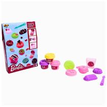 Brinquedo Massinha Barbie de Modelar Donuts Fun