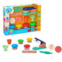 Brinquedo Massinha de Modelar Fabrica de Doces Sorveteria