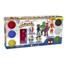 Brinquedo Massinha De Modelar Marvel Spidey Amigos - Cotiplás 2700