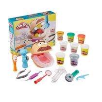 Brinquedo Massinha Play Doh Brincando De Dentista Hasbro