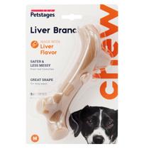 Brinquedo Mastigável para Cães Osso Liver Branch Petstages - Médio