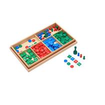 Brinquedo matemático de madeira Montessori Stamp Game Adena Montessori Brinquedo matemático de madeira Montessori Stamp Game Adena Montessori