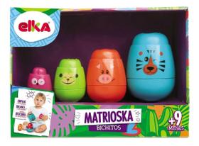 Brinquedo Matrioska Bichitos Animais Elka Brinquedos 1148