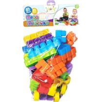 Brinquedo Mega M-Bricks com 81 Peças Coloridas 4055 - Maral - Maral