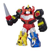 Brinquedo Mega Mighties Megazord Power Rangers - 12 Polegadas - Para Crianças a partir de 3 Anos