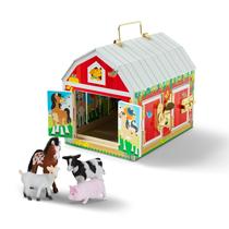 Brinquedo Melissa & Doug Latches Barn - Atividade Sensorial Brinquedo Melissa & Doug Latches Barn - Atividade Sensorial