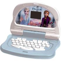 Brinquedo Menina Laptop Infantil Frozen Bilíngue Educativo Jogos Didáticos Original - Candide