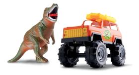 Brinquedo Menino Carro Dino Park Com Dinossauro - Samba Toys