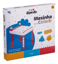 Brinquedo Mesa Com Rolo De Pintura + Giz De Cera Dipedu Brw Brinquedo Mesa Com Rolo De Pintura + Giz De Cera Dipedu Brw