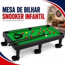 Brinquedo Mesa De Bilhar Mini Jogo De Sinuca Com 2 Tacos Brinquedo Mesa De Bilhar Mini Jogo De Sinuca Com 2 Tacos