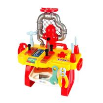 Brinquedo Mesa de Ferramenta 34 Peças Infantil - Fenix