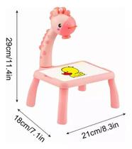 Brinquedo mesa de girafa interativa com projetor de desenho - TOYS