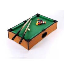 Brinquedo Mesa de Sinuca e Bilhar Infantil Portátil