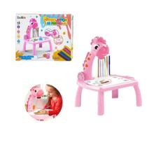 Brinquedo Mesa Projetor Pinturas Girafa Crianças Desenho Brinquedo Mesa Projetor Pinturas Girafa Crianças Desenho