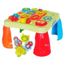 Brinquedo Mesinha Criativa c/ Som Educativo Didático Mesa Infantil Kids Colorida Animais Pets p/ Bebe Dia das Crianças Aniversário Menina Menino Brinquedo Mesinha Criativa c/ Som Educativo Didático Mesa Infantil Kids Colorida Animais Pets p/ Bebe Dia das Crianças Aniversário Menina Menino
