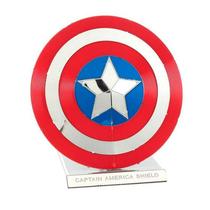 Brinquedo Metal Earth Captain Fascinations Inc Mms321 América Shield