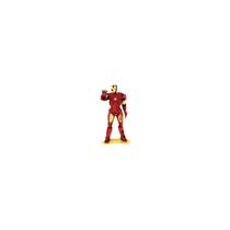 Brinquedo Metal Miniatura Montar Earth Marvel Iron Man Mms322