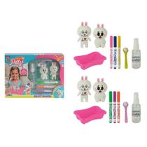 Brinquedo Meu Pet Colorido Rabiscar e Esfregar R3472 - Bbr