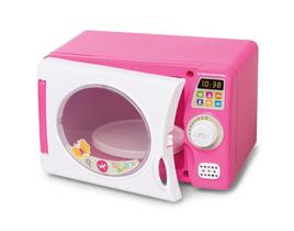Brinquedo Micro-ondas Infantil Com Som Rosa - Calesita 344 Brinquedo Micro-ondas Infantil Com Som Rosa - Calesita 344